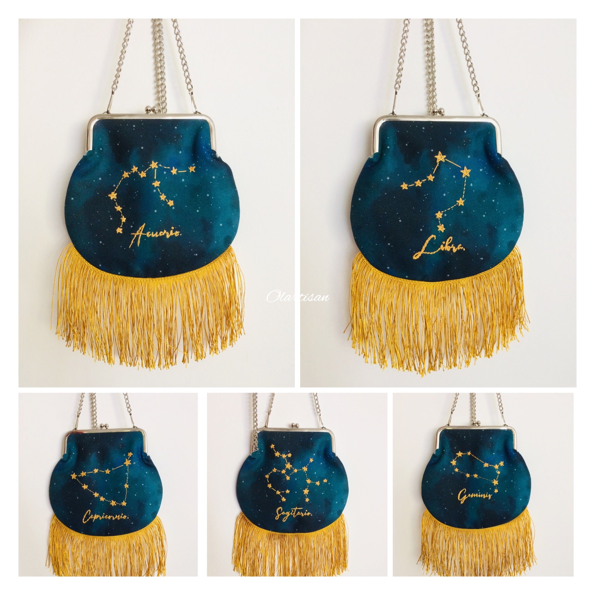 Ivy Gold Velvet handbag